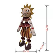 New Fnaf Sundrop Plush Toys Security Breach Sunrise Moondrop BOSS Goat Plush Toy Game Dolls Gift 28CM 28CM brown