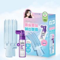 DASHU Daily Volume Pick Slim + Volume Hair Fixer 30mL Set white