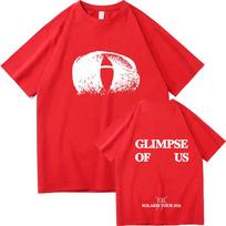 Joji SOLARIS Tour 2026 Tshirt Summer Cotton Short Sleeve Male Tshirts Graphic T Shirt Unisex Unisex Graphic Print Clothing Tops M red