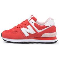 New Balance 574 Coral Red Women's WL574VDR 35