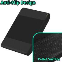 Black Car Accessories Center Console Armrest Box Cover Pad Memory Foam Cushion