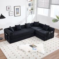 Modulinė sofa su dėžėmis, 270x180x64 cm, 300 kg, 1 vnt