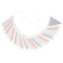 10M/33Ft Vintage Colorful Burlap Linen Bunting Flags Pennant For Happy Birthday Party Wedding Decoration Candy Bar white