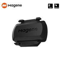 Magene S3+ Speed Cadence Sensor ANT Bluetooth Computer Speedmeter Dual Sensor Bike Accessories Compatible with WahooOnelap Zwift 1Pc S3 Sensor black