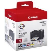 Kasetė rašaliniams spausdintuvams Canon - Tusz PGI-1500XL CMYK MULTI 9182B004