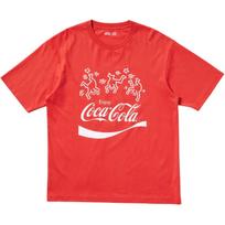 Uniqlo Keith Haring X Coca-Cola Collaboration FW24 Abstract Pattern Letter Print Crew Neck Short Sleeve T-Shirt Unisex T-Shirt Red 478364-16 XL red