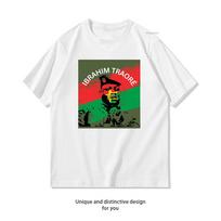 Ibrahim Traore Shirt Unisex Unisex Summer Oneck Breathable Graphic T Shirts Casual Simple S3XL Trending Shortsleev 4XL gray
