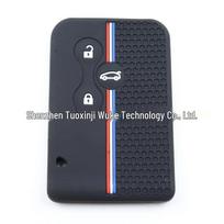 Renault Megane Scenic 2nd Gen Remote 3-Button Honeycomb Car Key Cover juoda