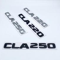 3D Raidės CLA180 CLA200 CLA220 CLA250 CLA260 4Matic ABS Emblema Mercedes Benz C118 W117 Automobilio Sparno Bagažinės Galinis Logotipo Lipdukas 4Matic sidabras