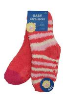 Šiltos frotinės kojinės su ABS vaikams Footstar Baby Soft Socks 56869, rožinės, 2 poros