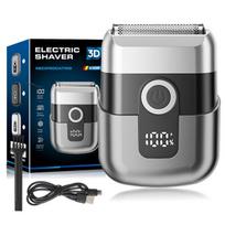 Barzdaskutė Mini elektrinis skustuvas su skaitmeniniu ekranu, 2308, USB-C