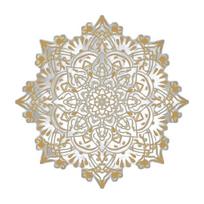 Lipnūs tapetai su mandalos motyvais, Golden Mandala Small 60*40cm