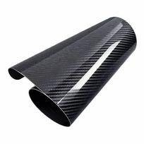Blizgi anglies pluošto plėvelė, juoda, 30 x 50.01 cm, 1 ritinys