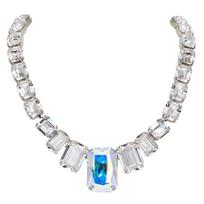 Kaklo papuošalas moterims DiamondSky „Modern“ su Swarovski kristalais