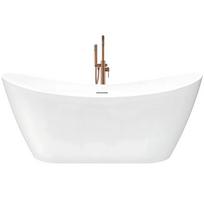 Laisvai Pastatoma Vonia Rea Ferrano Slim 180 180X80X74,5