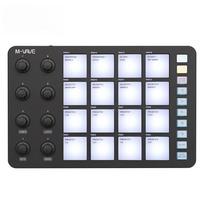SMC-PAD Wireless MIDI Controller Suitable Percussion Keyboard USB-C Interface Portable Design Small MIDI Pad juoda