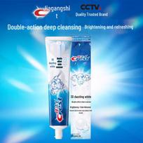 Crest 3D White Stain Removal Whitening Toothpaste 90g Travel Size white