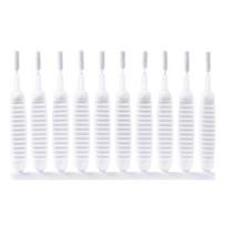 Yousheng 10/20/30/40/50Pcs Shower Head Cleaning Brush with Nylon Bristles Anti-Clogging Showerhead Cleaner Picks Multifunctional Gap Hole Cleaning 10pcs white