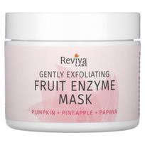 Reviva Labs, Gentle Exfoliation, Fruit Enzyme Mask, 2.0 oz (55 g) white