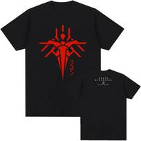 Men Women Clothing Game DEATH STRANDING 2 ON THE BEACH T-shirt Loose Casual O-neck Fashion Tshirts Design Graphic Print Funny T Shirt summer Tops XS red
