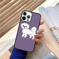 Maltese Dog Puppy Cute Coque Shell For iPhone 17 Air 15 16 Pro Max 14 13 12 11 Pro Max Plus Phone Case Cover iPhone 13 white