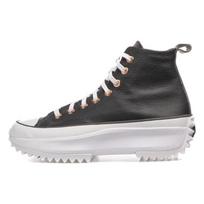 Converse Run Star Hike Platform Metallic & Leather High Top 'Black' Men's A04183C EU 45 black