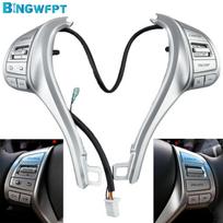 BINGWFPT For Nissan X-trail 2013 2014 2015 2016 For Nissan Qashqai 16-17 Multifunction Steering Wheel Combination Control Switch