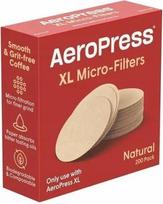 Aeropress paper coffee filters, natural, XL 200 pieces