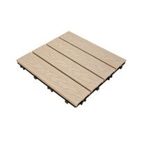 Lauko grindų danga, smėlinė, 30 x 30 x 2,2 cm, 10 vnt