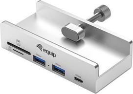 Equip 128968 interface hub USB 3.2 Gen 1 (3.1 Gen 1) Type-A 5000Mbit/s Aluminium