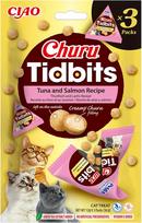 Inaba Churu Tidbits Tuna with salmon - cat treats - 3x12g