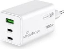 No Name MediaRange MRMA123 mobile device charger Laptop, Smartphone, Tablet White AC Fast charging Indoor