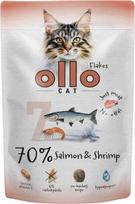 Ollo Cat No. 7 Salmon and shrimp - wet cat food - 85g