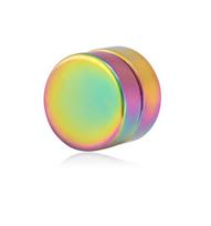 Troli Spalvingi magnetiniai auskarai 2 in 1 (karoliukai, mini sagė) VSE6018C-PET sTO3878 1vnt.