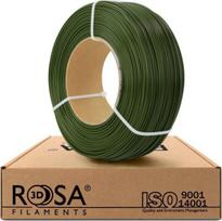 ROSA3D Filament ReFill PLA Starter 1,75mm Army Green 1kg | PLA-aGREE-175-1R-ROS | 5907753133267