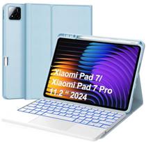 4kom.pl  z klawiaturą do Xiaomi Pad 7 / Pad 7 Pro 11.2 na rysik / Xiaomi Pad 7 Pro, niebieskie - aizsargājošs z podstawką | 5908056011467 | 5908056011467