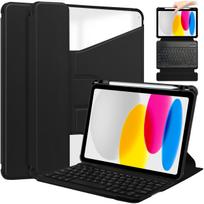 Uniq 360 z klawiaturą do Apple iPad 10.9 2022 Gen. 10 / 11 2025 A16 Gen. 11 / Apple iPad 11 2025 / Apple iPad 10 2024, czarne - aizsargājošs | 5907378743995 | 5907378743995