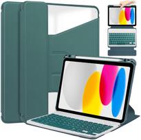 Uniq 360 z klawiaturą do Apple iPad 10.9 2022 Gen. 10 / 11 2025 A16 Gen. 11 / Apple iPad 11 2025 / Apple iPad 10 2024, zielone - aizsargājošs | 5907378744015 | 5907378744015