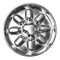 Yousheng Pet Slow Food Bowl Anti-Slip Design Promotes Slow Feeding Stainless Steel Pet Dog Bowl for Small to Medium Dogs Round