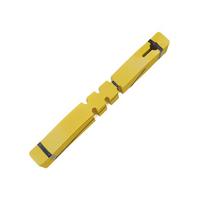 200pcs Waterproof Plant Markers Plastic Plant Hanging Tags Gardening Plant Marker Label Tools Garden Pots & Planters Supply (Yellow,100pcs) geltona