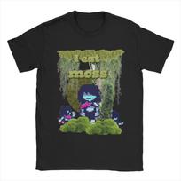 Aš valgau samanas Kris Deltarune Apranga Vyrams Moterims T-shirt Grynos Medvilnės Marškinėliai Naujas Atvykimas T-shirt Drabužiai S įvairiaspalvis