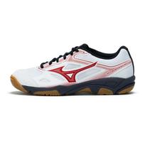 Mizuno Sky Blaster CN Sports Running Training Low-Top Badminton Shoes Unisex Shoes White Black Red 71GA234641 46 black