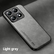 Luxury Leather Shockproof Funda for Xiaomi 14T Pro / 14T Case Ultra Thin Car Magnetic Protection Cover for Xiaomi 14T Pro Capa for Xiaomi 14T Pro žalia