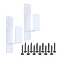 Door Barricades Clamps Set Brackets Bars Security Door Brackets Steel Rack 1 balta