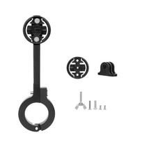 Universal Bike Mount Easyly Installation Durability Handlebars Brackets For Cycling Computer Light And Action Camera 1 black