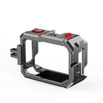 For Insta360 GO Ultra Flymile Metal Cage Quick Release Extended Frame gray
