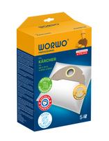 Dulkių siurblių maišeliai WORWO Karcher 6904322 / KMB13K