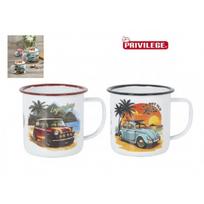 Puodelis RETRO 300ml Emaliuotas