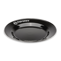 Lėkštės PETROMAX Emaliuoto plieno juodos 22cm 2vnt