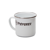 Puodelis PETROMAX Emaliuoto plieno Baltas
